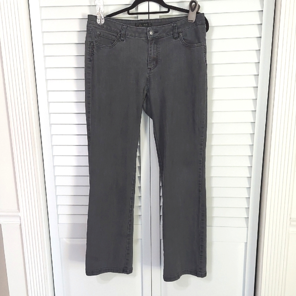 Prana Jeans,‎ Size 12 Regular, Chalkboard Gray, Organic Cotton, Logo On Back